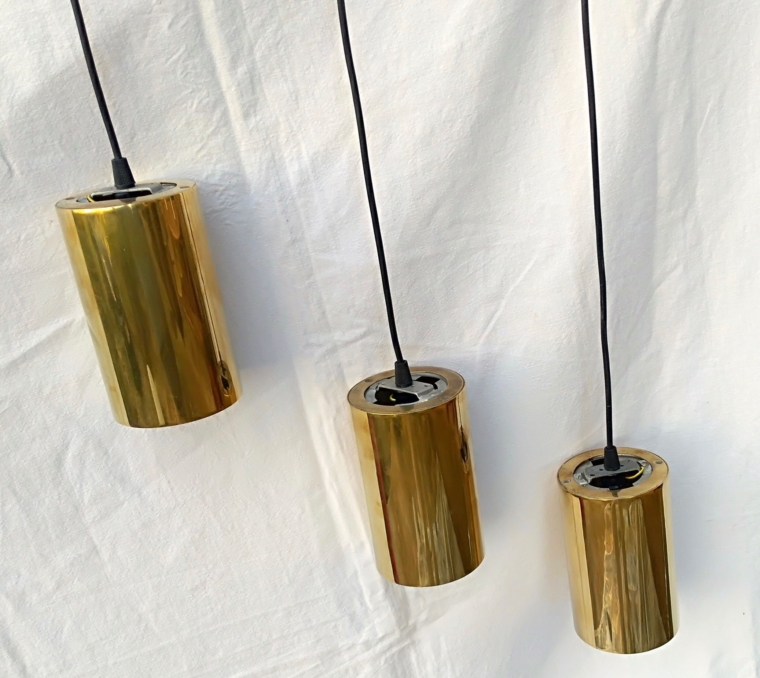 Brass pendant lamp