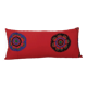 Vintage embroidered cushion cover 81x36 cm