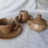 Cup set and its sandstone sugar