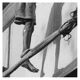 Young Indian perched on a scaffolding