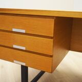 Ash desk, Danish design, 1970s, manufacturer: Eigil Petersens Møbelfabrik