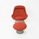 Fauteuil et repose-pieds par Warren Platner pour Knoll International, 1960s