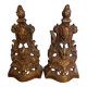 Gilded bronze candelabrum