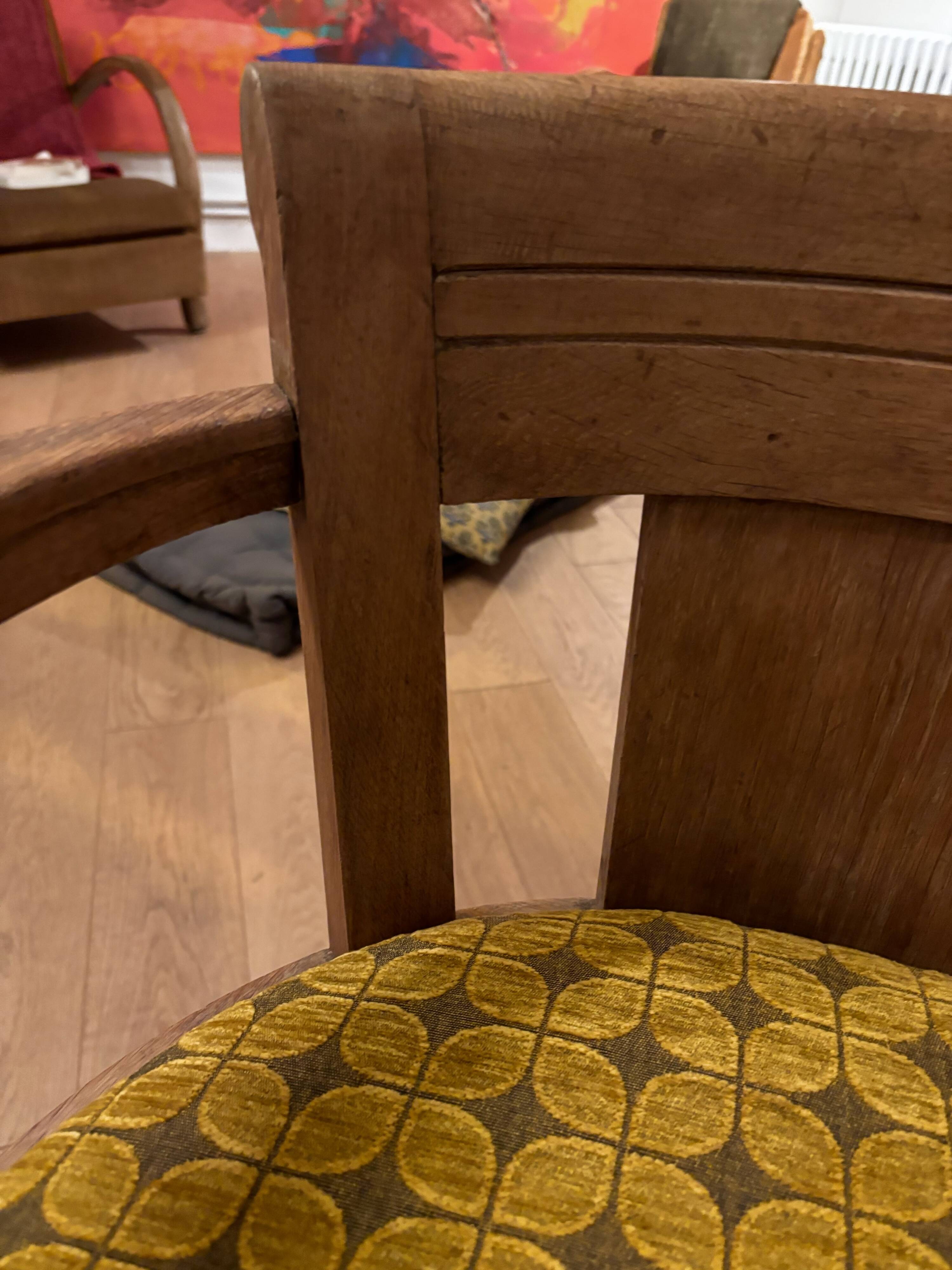 Refurbished bridge chair