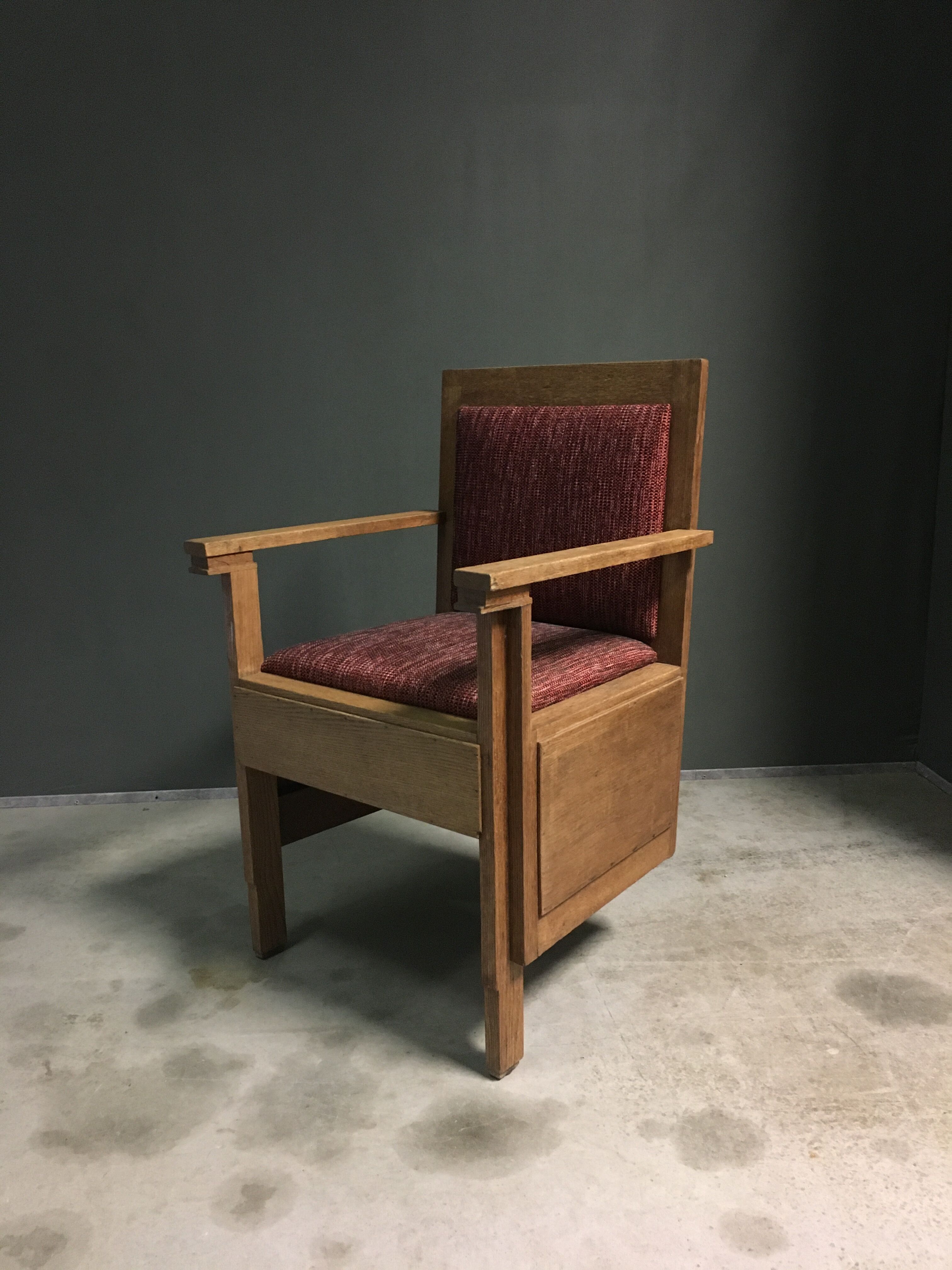 Fauteuil hollandais à 3 pieds des années 1920