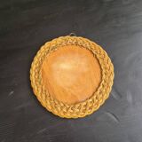 Rattan mirror