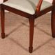 fauteuil de bureau ou autre de style hepplewhite en acajou