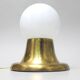Brass lamp Light Ball Achille and Pier Giacomo Castiglioni Flos