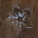 Vintage Baccarat Star Shape Crystal Trinket/Candy Dish: Mid-Century Modern