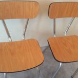 Lot de 2 chaises formica