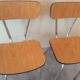 Lot of 2 formica chairs