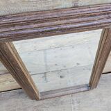 Burmese teak mirror
