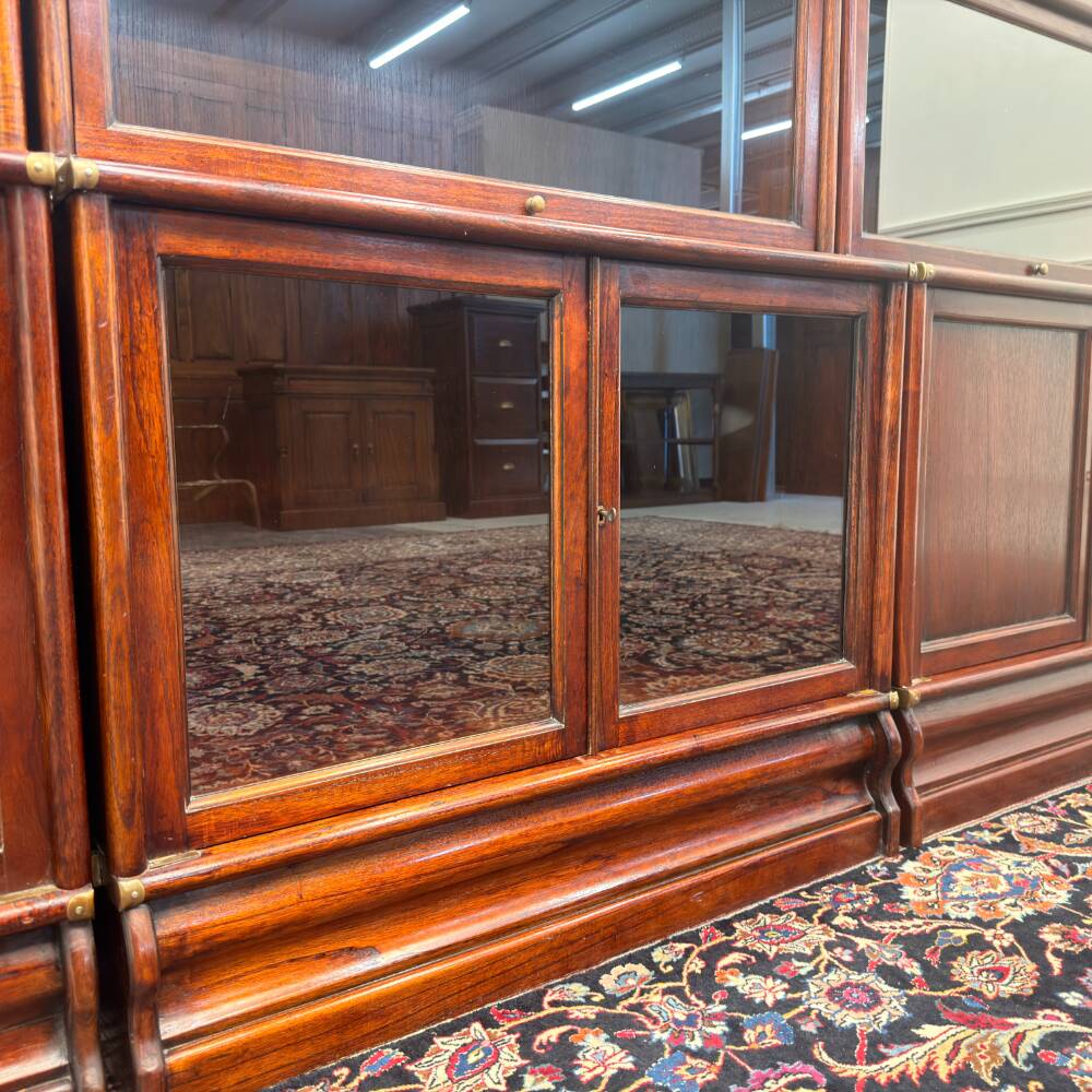 Classic English Globe Wernicke Style Bookcase