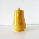 Old yellow ceramic coffee or teapot 1960