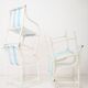 4 garden chairs "Sea side", Hugonet, 1970