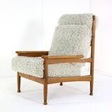 Set van designer bank + 2 fauteuils 'Sliedrecht' - opnieuw bekleed
