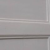 Pair of 19th-century cupboard doors and their frame (1st), woodwork