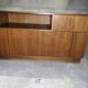 Meuble vinyles et enceintes 1960 scandinave teck