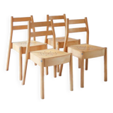 4 90's Scandinavian chairs