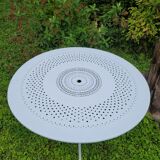 Wrought iron garden table