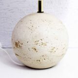 Travertine lamp 1970