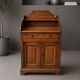 Small kitchen cabinet in pitch pine.