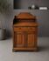 Small kitchen cabinet in pitch pine.