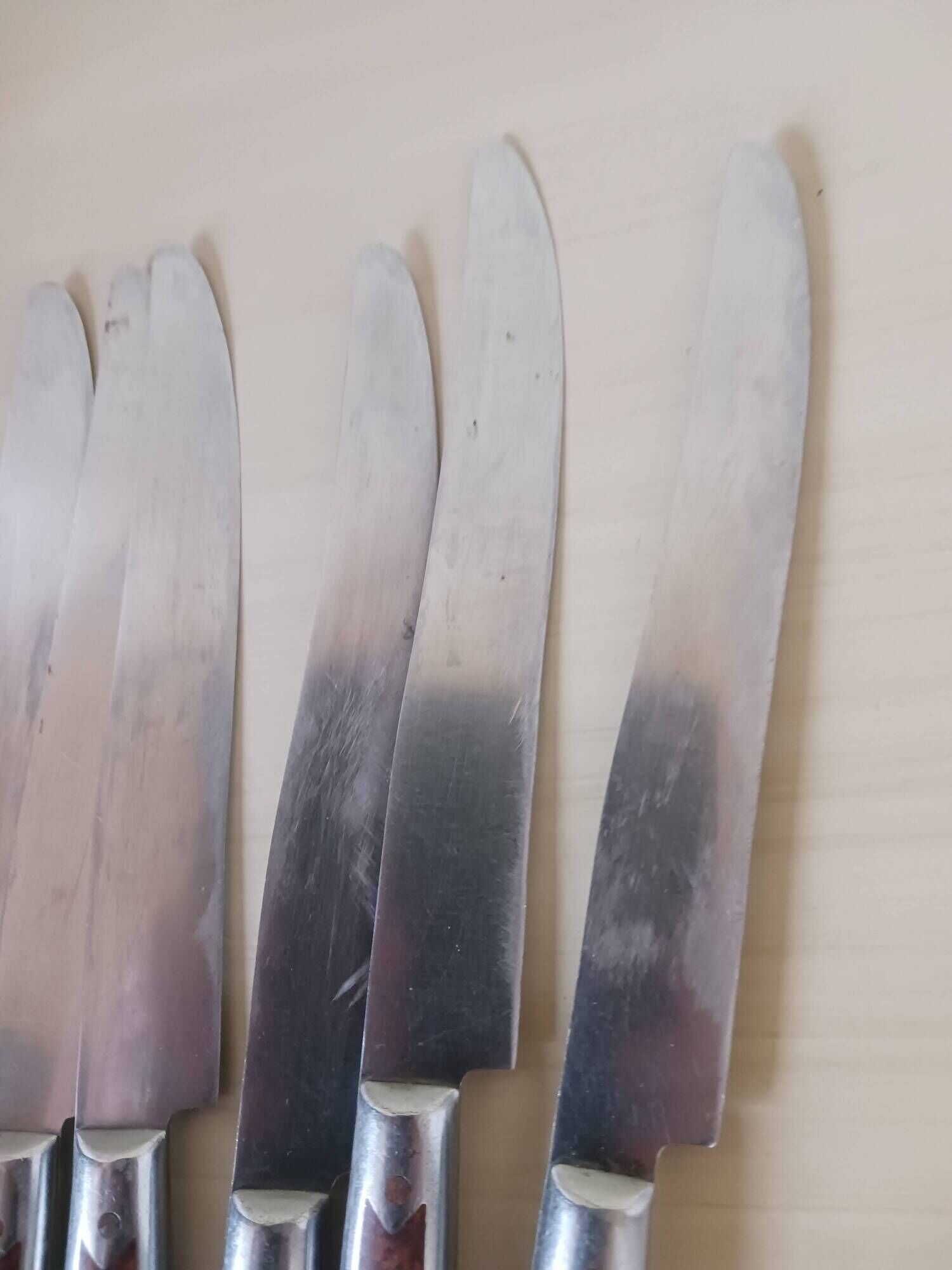 Art Deco style knives.