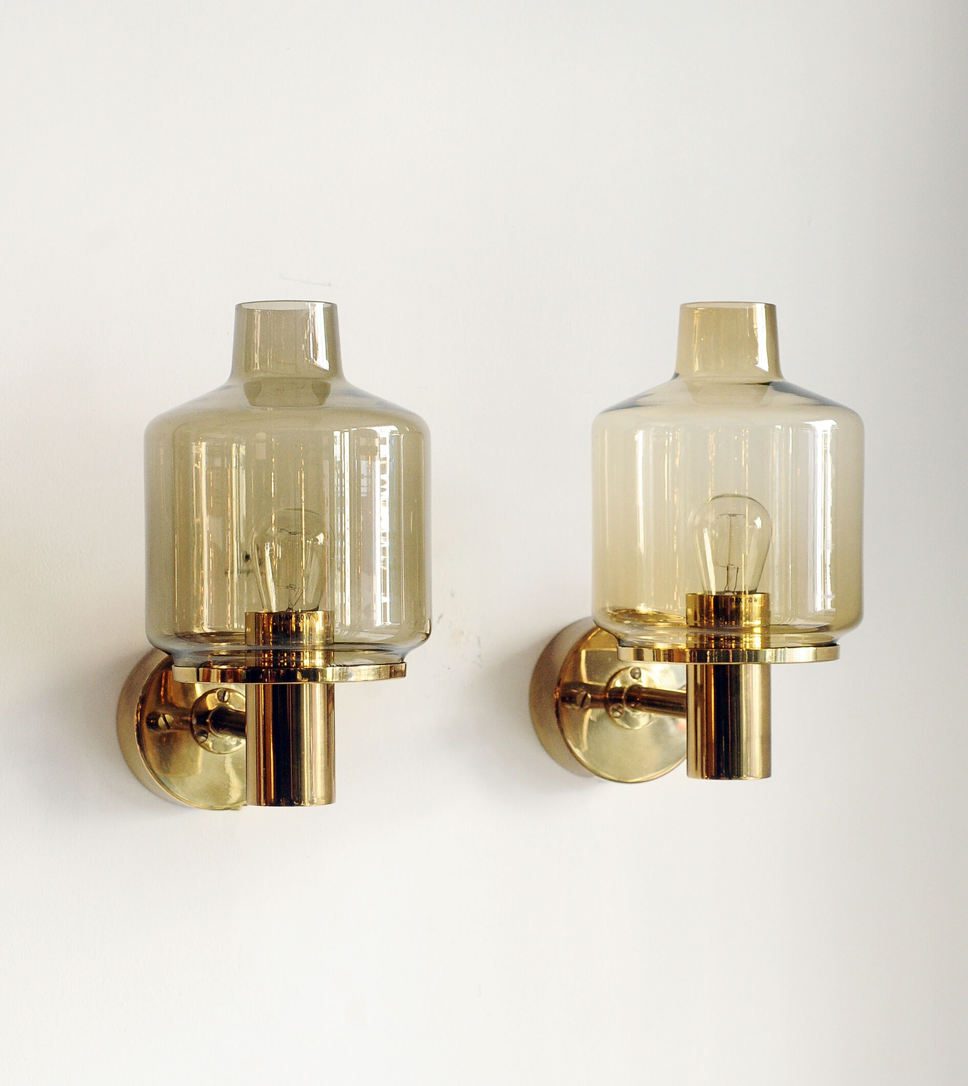 Pair of Hans Agne Jakobsson wall lamps