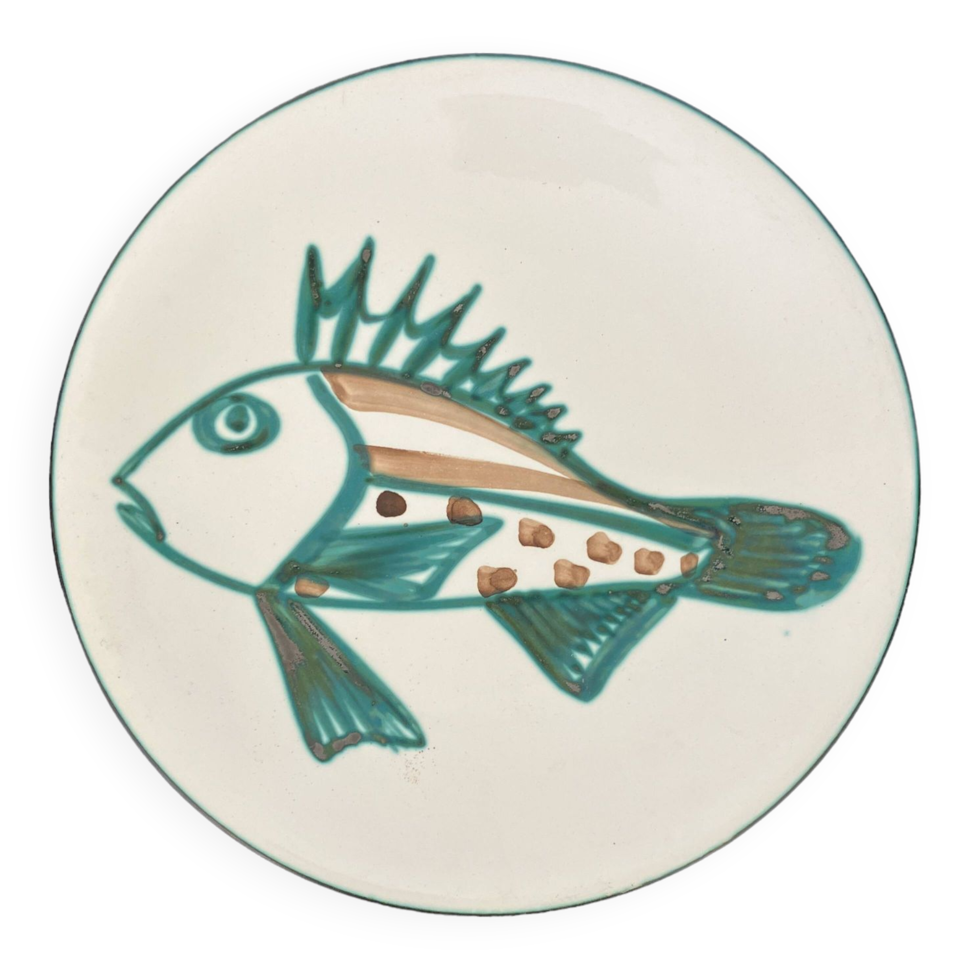 Robert Picault Vallauris plate