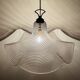 Suspended glass chandelier from Murano, Italy, 1970s.