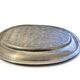 Tray in 95% pewter, hand-hammered, Italian production from the 1960s.