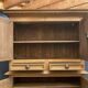 18th-century oak four-door sideboard