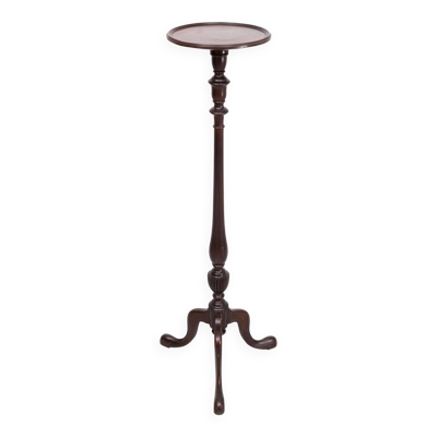 Grand Support Torchère en Acajou du 19ème Siècle