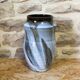 Glazed stoneware vase by Dominique Foa