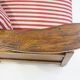 Swedish wooden sofa designed by Carl Westman