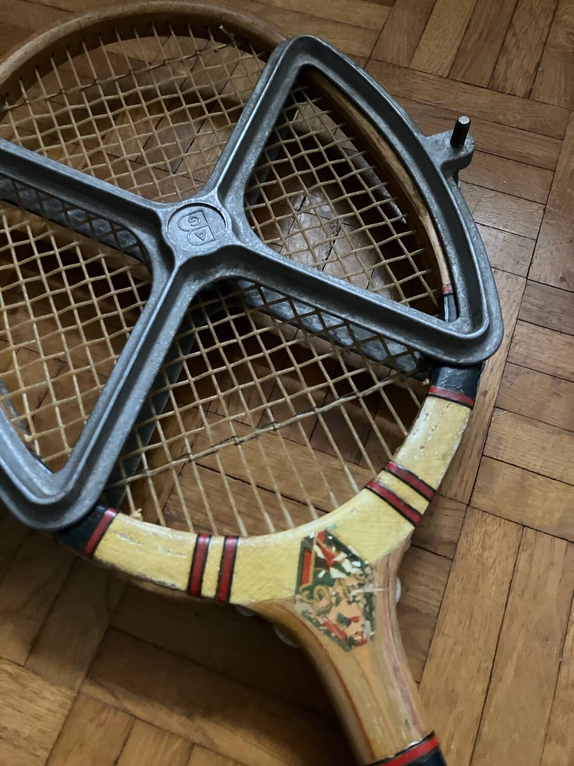 Vintage tennis racket