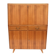 Vintage secretary with drawers, drop-down and doors from the 1960s.