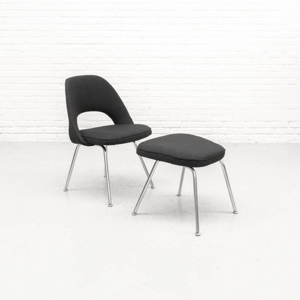 Conference dining chairs set 1970s