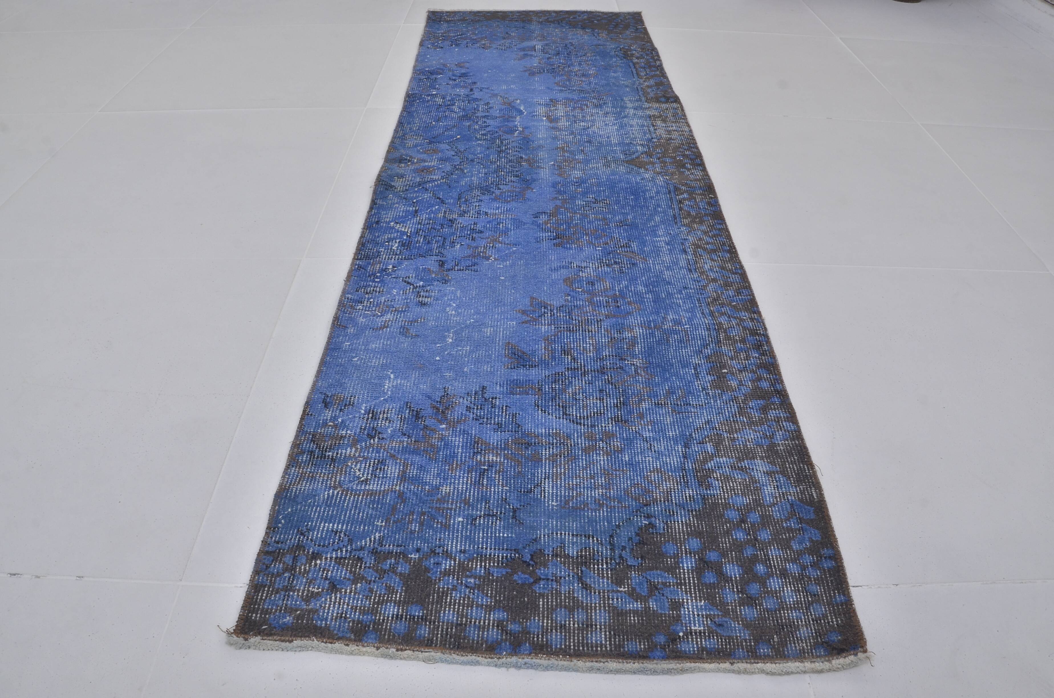 Blue Vintage Handknotted Rug sku 3929