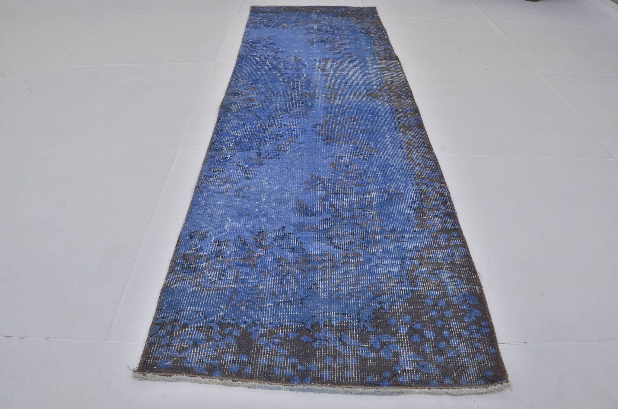 Blue Vintage Handknotted Rug sku 3929