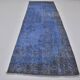 Blue Vintage Handknotted Rug sku 3929