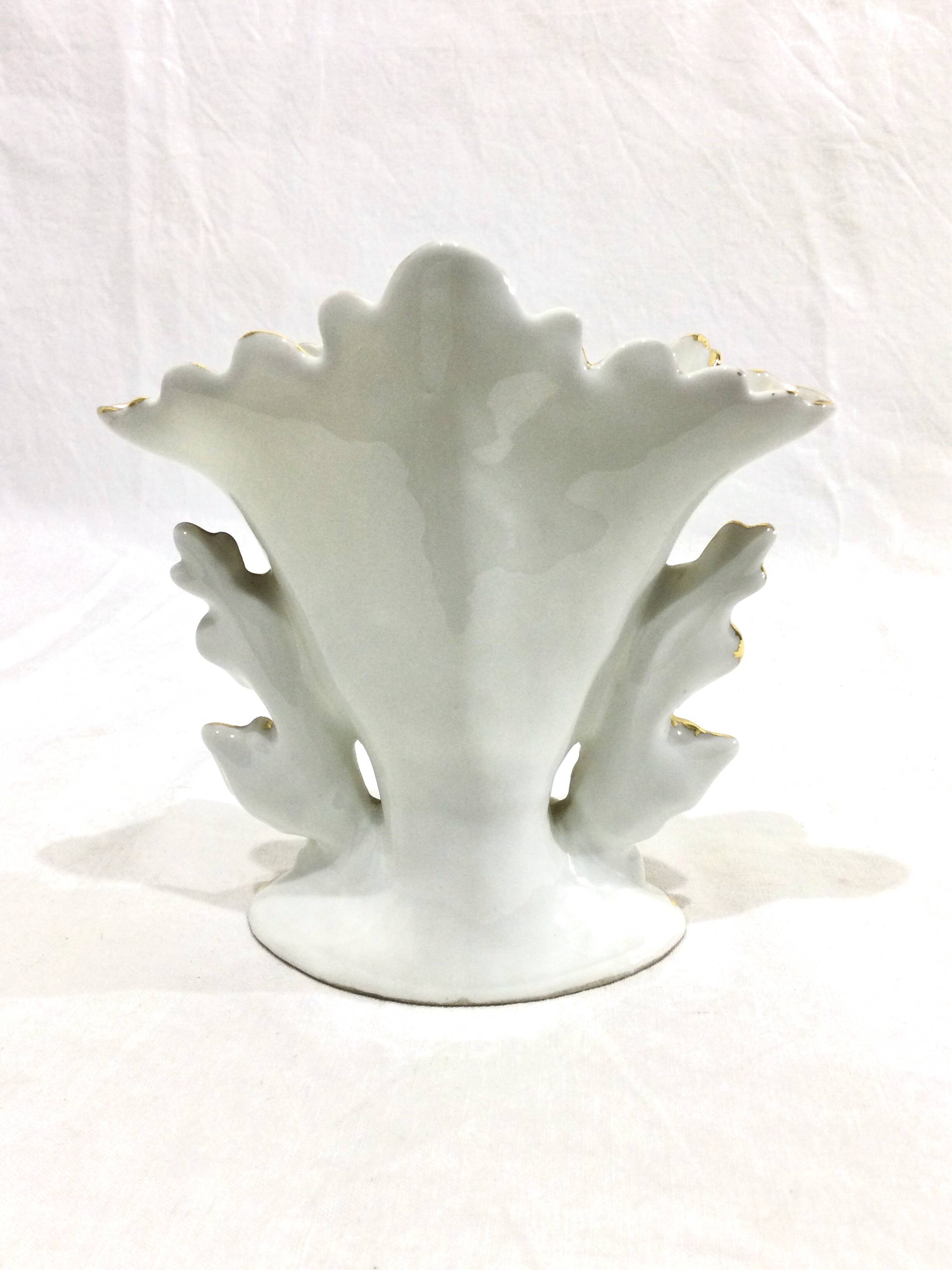 Porcelain Bridal Vase Old Paris 19th century