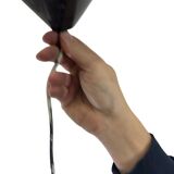 Vintage space age pink chandelier / suspension