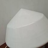Vasque applique baladeuse art déco en opaline