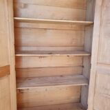 Small Parisian cabinet raw wood