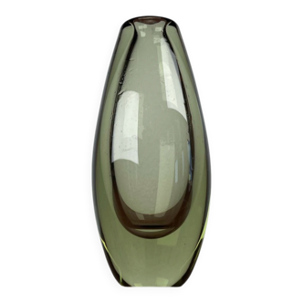 Vase en verre danois de style milieu du siècle par Per Lütken pour Holmegaard, années 1960