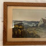 Watercolour by Raymond Blossier