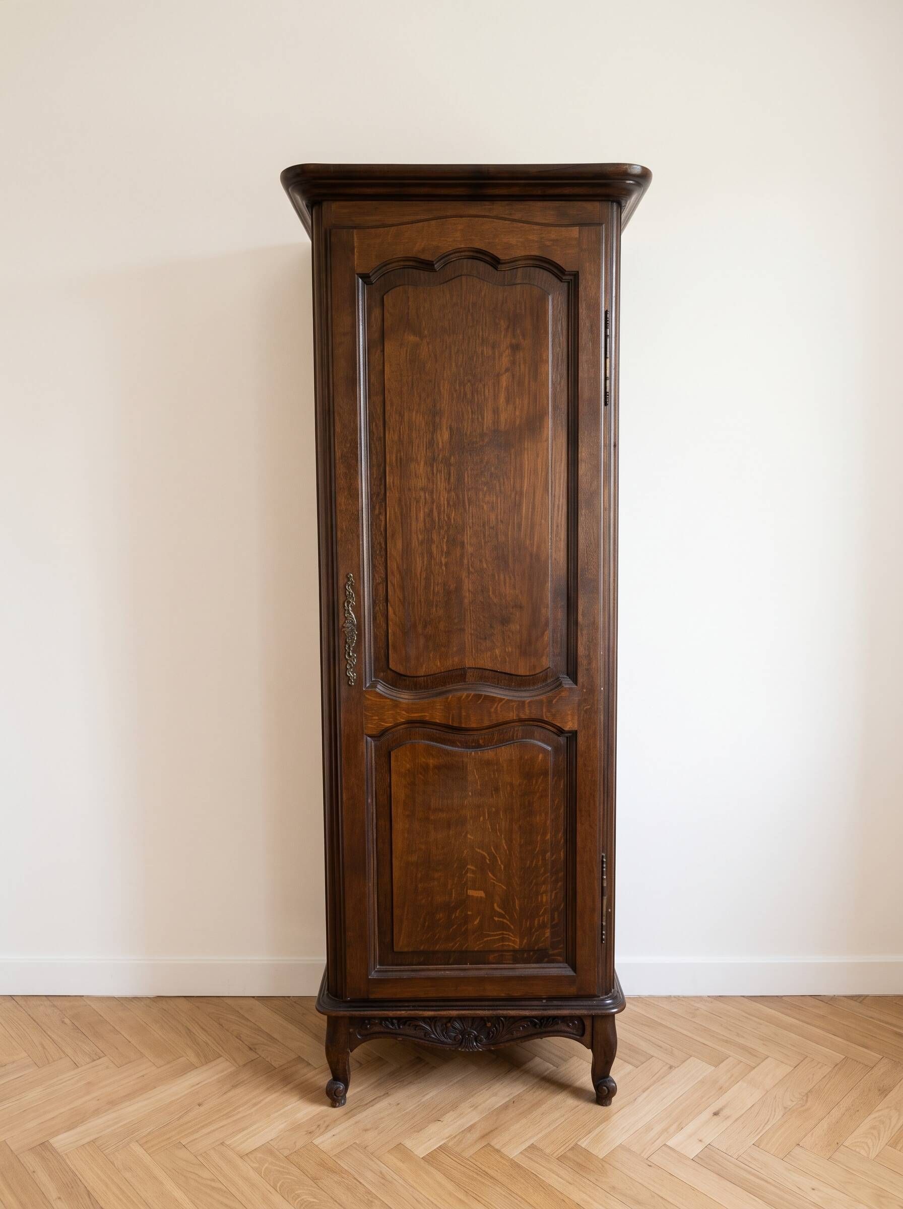Rustic solid wood standing furniture