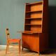 Bookcase/secretary with chair, 1960s set
